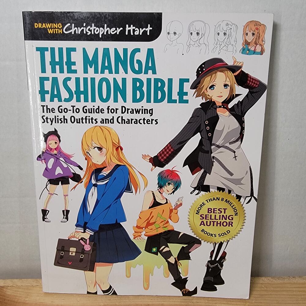 BOOK The Manga Fashion Bible: The Go-To Guide... (paperback) by Christopher Hart